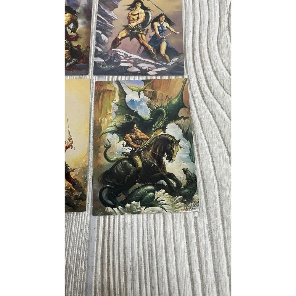 Ken Kelly Fantasy Art Trading Cards 1992 FPG Lot of 9 Cards 20-24 26-29 Dragons